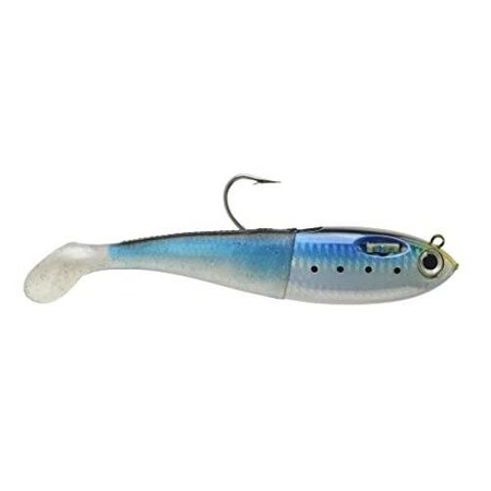 Savage Gear Tpe 3D Shrimp Blue Pearl, 4, 14Oz, Sinking MS-100-BP